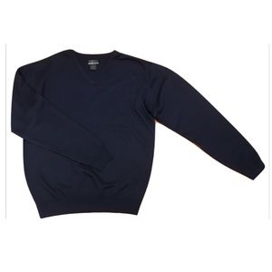 ⚓️Chereskin Navy V-neck Heavy Sweater - XXL